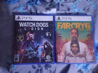Jeux PS5 Watch Dogs 6 et Far Cry 6