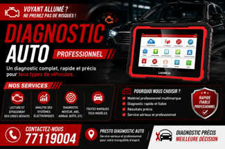 Diagnostic automobile professionnel multimarque