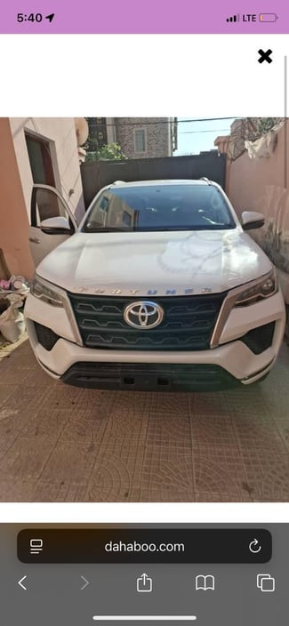 Toyota Fortuner 2024-2025 diesel, boîte automatique, neuve