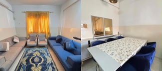 Ensemble meubles salon, salle à manger et coiffeuse récent en excellent état