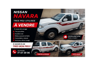 Nissan Navara Double Cabine en excellent état