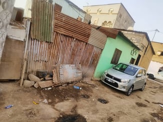Terrain 59m² avec titre foncier à Ambouli 1 proche route