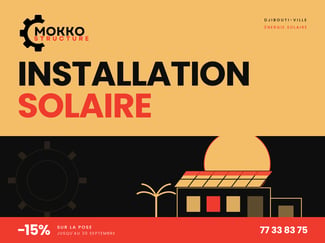Installation solaire complète avec devis gratuit à Djibouti-ville