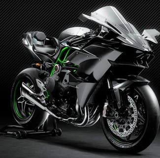 Kawasaki Ninja H2R neuve, sportive