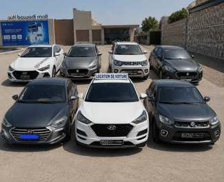 Location de voiture Hyundai, Suzuki, Toyota, Nissan, Kia disponibles