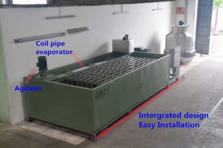 Machine à glaces neuve importée de Chine
