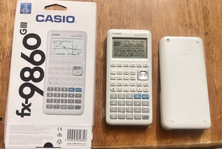Calculatrice graphique neuve avec 6 mois d'utilisation