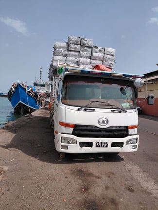 Camion UD Trucks essence, boîte manuelle, bon état