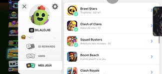 Compte Supercell ultime avec Brawl Stars et Clash of Clans complet
