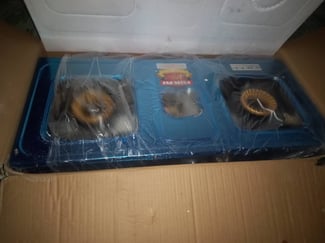 Cuisinière double Nikai neuve en excellent état