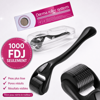 Derma Roller professionnel pour peau lisse et éclatante