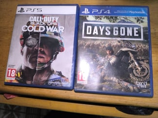 Jeux Sony Days Gone PS4/PS5 et Call of Duty PS5 à prix attractifs