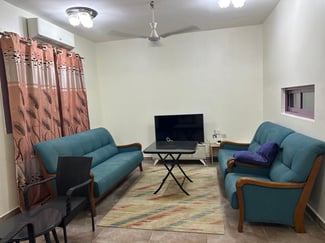 Duplex meublé 3 chambres avec jardin à Lootah Village Harmous