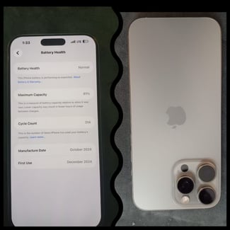 iPhone 16 Pro Max 256 Go avec coque et boîte