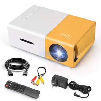 Mini projecteur portable Full HD 1080p avec Google TV intégré