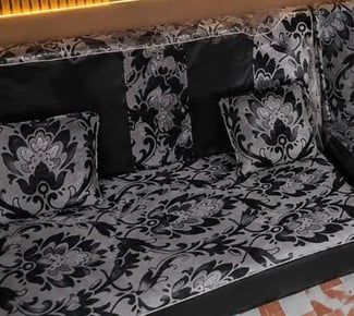 Salon marocain moderne 4 canapés confortable