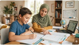 Soutien scolaire personnalisé à domicile pour collège et lycée