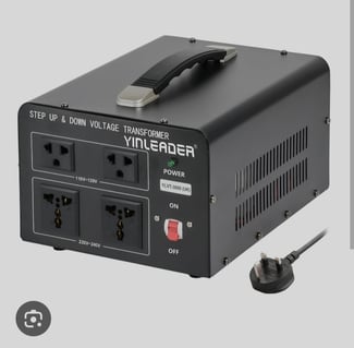 Transformateur neuf 120 V vers 240 V