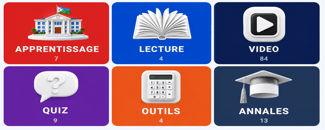 Application éducative Abooks pour soutien scolaire de la maternelle au bac