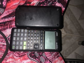 Calculatrice scientifique ASIQ fx-975P graphique, état quasi neuf