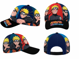 Casquette anime Naruto Shippuden originale et colorée rare