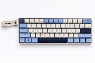 Clavier Nacodex 60% gaming, faible latence, excellent état