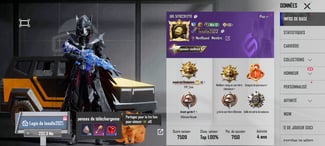 Compte PUBG avec X-Suit, M4 Momie et titres conquérant