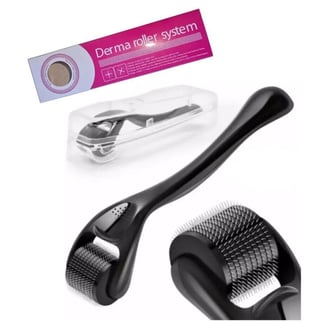 Derma Roller pour soin de la peau, rouleau micro-aiguilles ergonomique