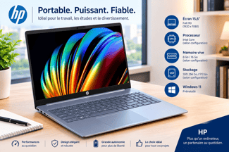 HP Pavilion Mini écran 180° design moderne en très bon état