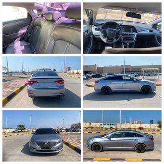 Hyundai Sonata 2018 Diesel Berline Gris en excellent état