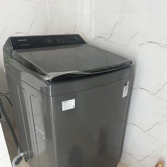 Machine à laver Samsung 16 kg Top Loader EcoBubble comme neuve