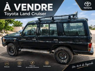 Toyota Land Cruiser Hard Top 4x4 robuste à Djibouti