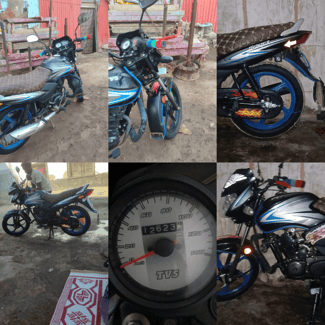 Moto TVS 100cc en excellent état.