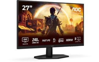 Écran gamer AOC 27 pouces QHD 260Hz HDR10 neuf