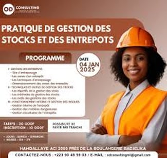 contrôleur des gestion de stock