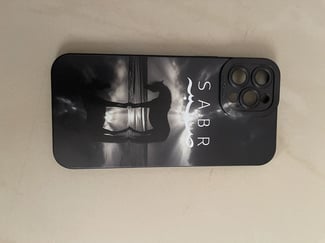 Coque iPhone 12 Pro Max design voiture de sport noire strass