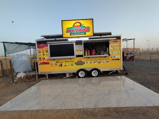 Food truck clé en main avec bureau D-Money à Balbala