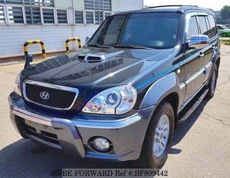 Hyundai Terracan 4x4 diesel manuelle, moteur neuf, intérieur cuir