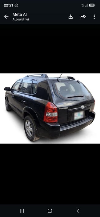 Hyundai Tucson 2007 diesel boîte automatique bien entretenu