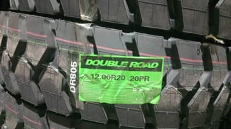 Pneus Double Road DR805 12.00R20 radial poids lourd 20PR