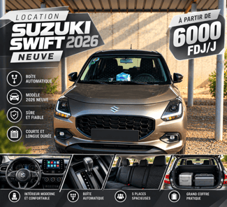 Suzuki Swift 2026 automatique climatisation full options