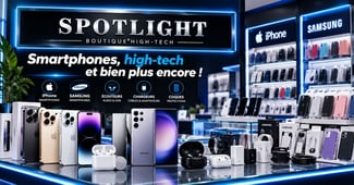 SPOTLIGHT : iPhone, Samsung et accessoires à Djibouti