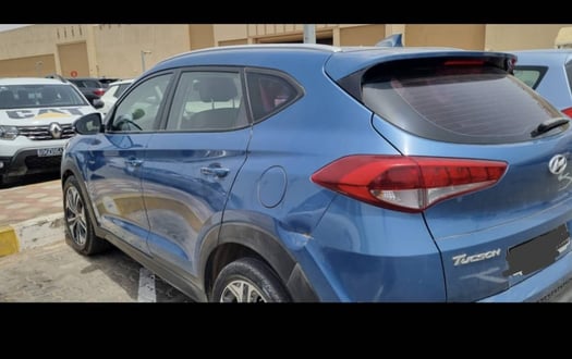 Hyundai Tucson 2016, diesel, automatique, bleu, excellent état