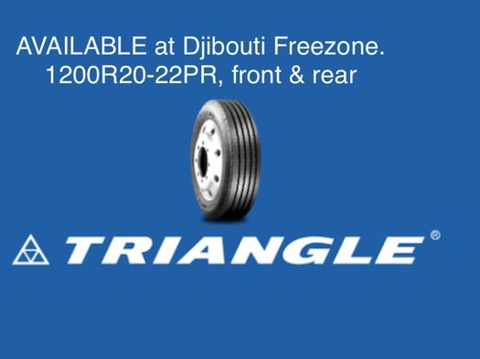 Pneus pour camion Triangle 1200R20-22PR en zone franche