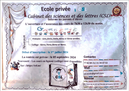 Découvrez l’excellence éducative à l’École Privée CSL