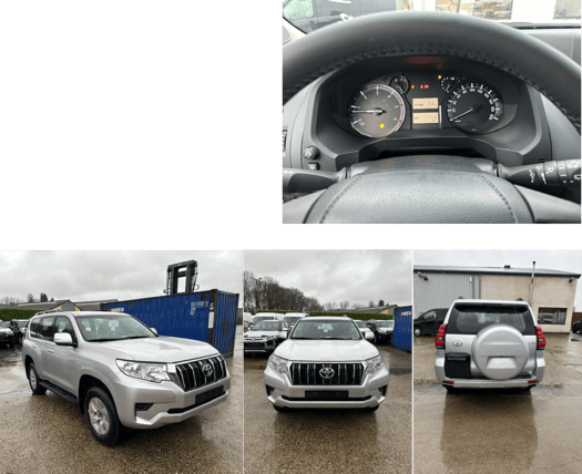 New Toyota Prado TX-L 4WD Left Hand Drive Tropical Spec – Recently Imported from Europe