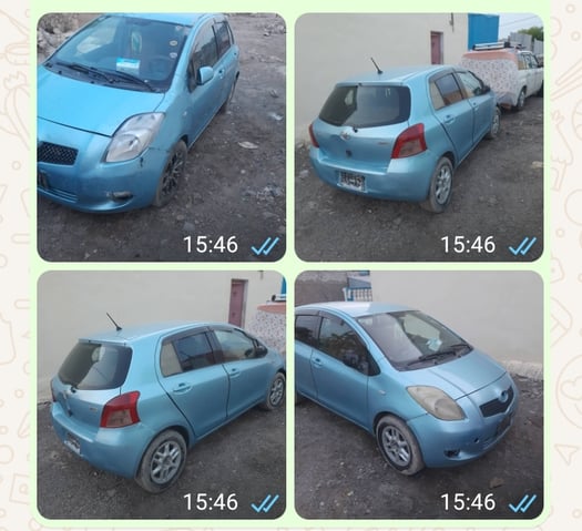 Toyota Vitz 2005, automatique, essence