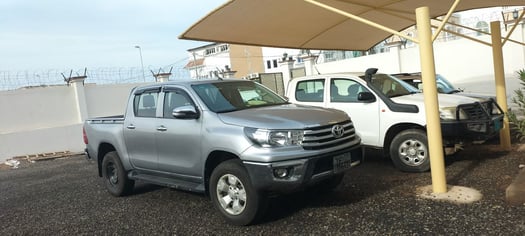 Toyota Hilux 2017, automatique, en excellent état