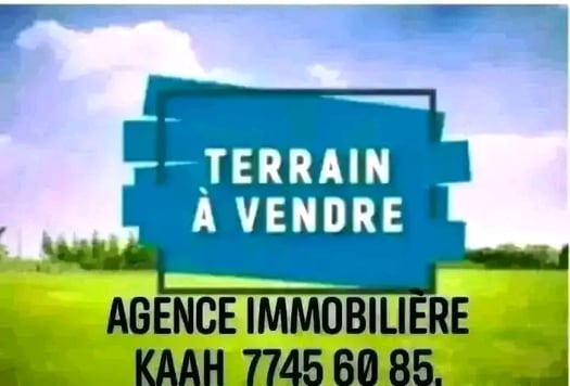 Vente d'un terrain de 813m² sis Haramous Sud.