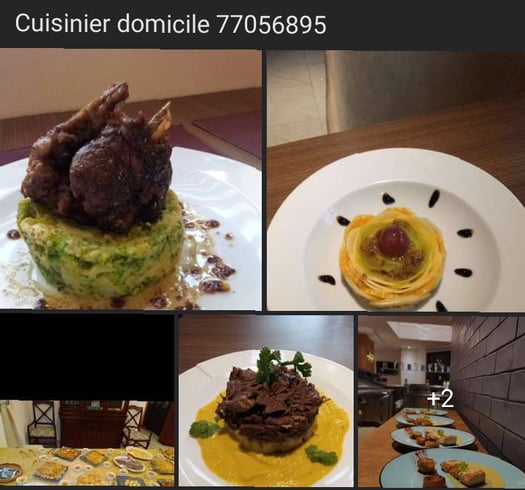 Chef cuisinier à domicile spécialisé en gastronomie